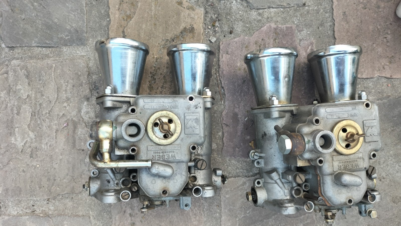 Weber 40 dcom 10+11, gemaakt in Italië. Voor montage in BMW,, Auto-onderdelen, Ophalen, BMW