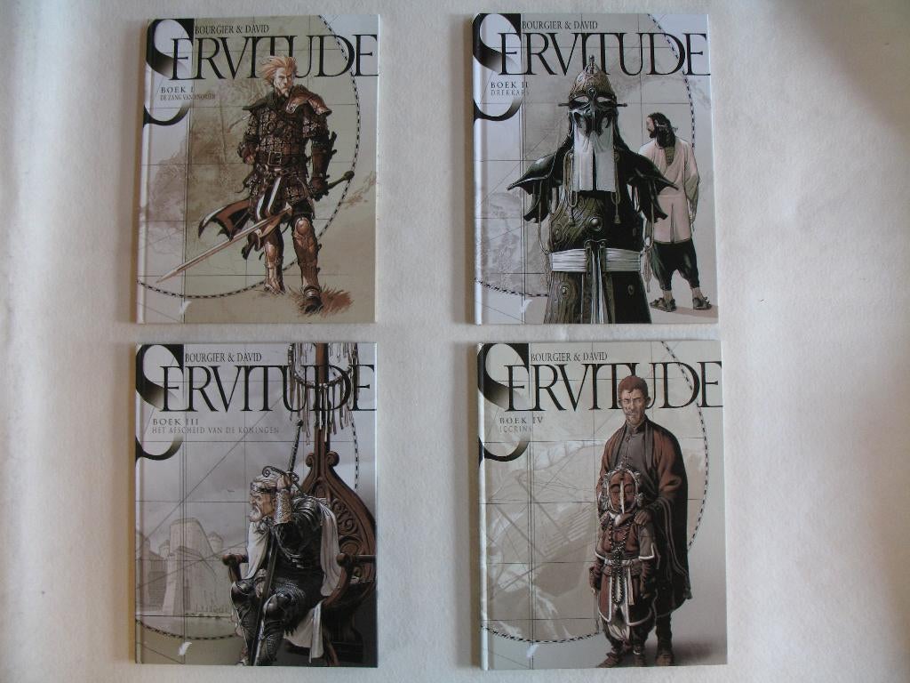Servitude; HC, nrs 1, 2, 3, 4,  Bourgier & David, Meerdere stripboeken, Ophalen of Verzenden, Nieuw