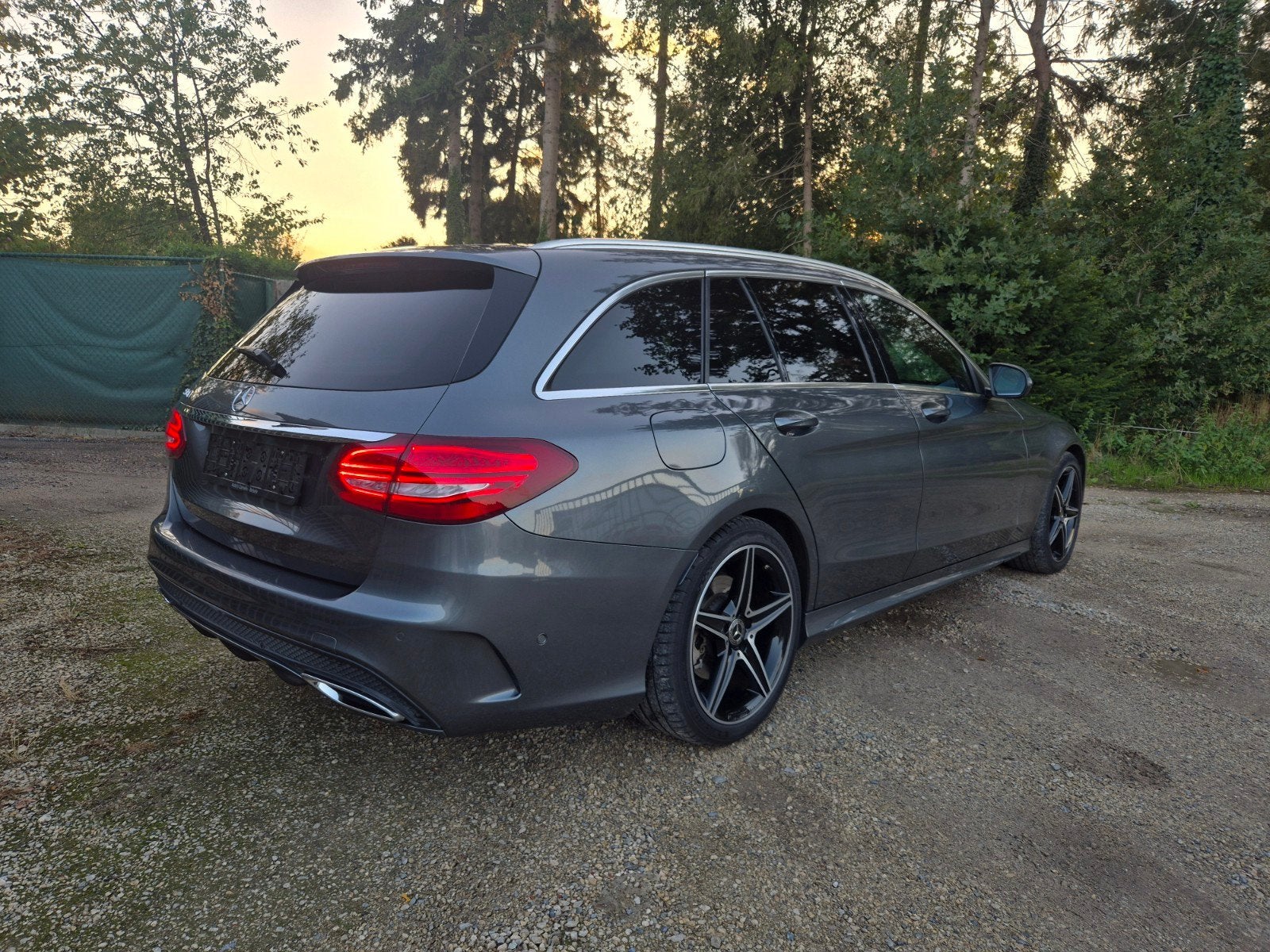 MERCEDES C-KLASSE | 220d | AMG | FULL OPTION, Auto's, Automaat, Achterwielaandrijving, 1800 kg, Leder