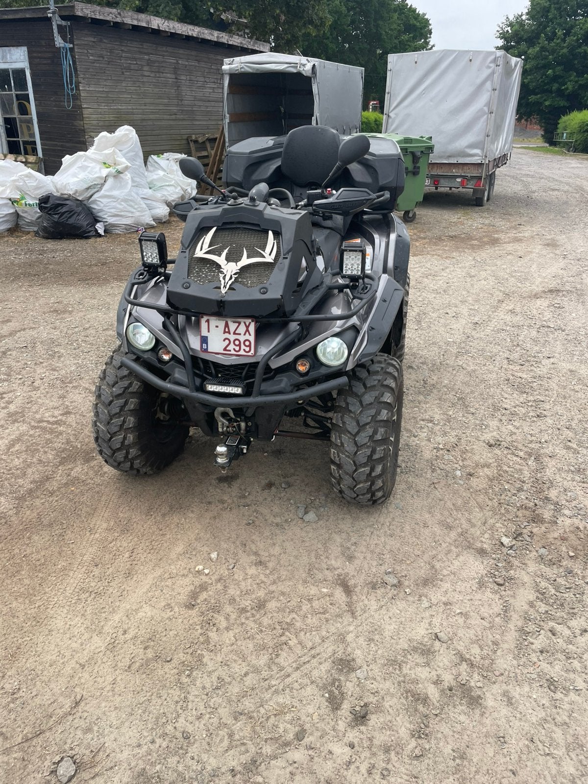 Canam 570 2018+ aanhangwagen en rampen