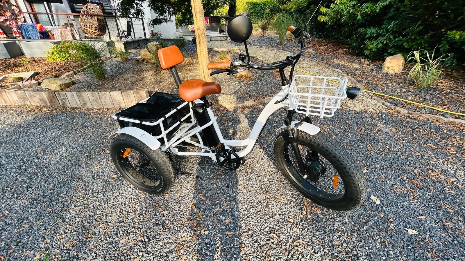 Tricycle électrique, Enlèvement, Comme neuf, Frein à disque