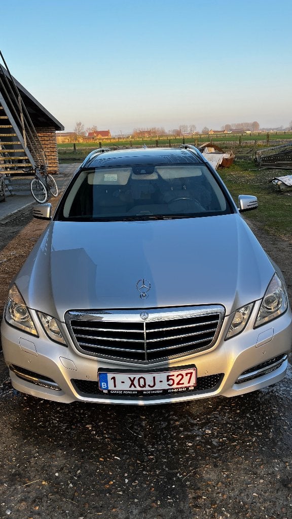 Mercedes E klasse 250CDI - 2,1l - 2010 - AUTOMAAT, Auto's, Automaat, Euro 5, Achterwielaandrijving, Zwart