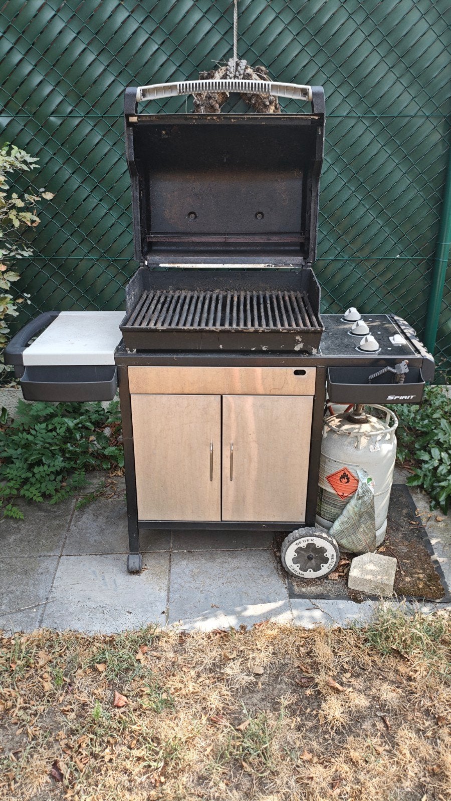 Weber Spirit barbecue, Tuin en Terras, Ophalen, Gebruikt, Weber spirit