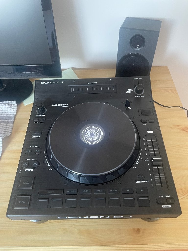 Denon DJ controller LC6000 prime, Ophalen, Zo goed als nieuw, Draaitafel, Denon