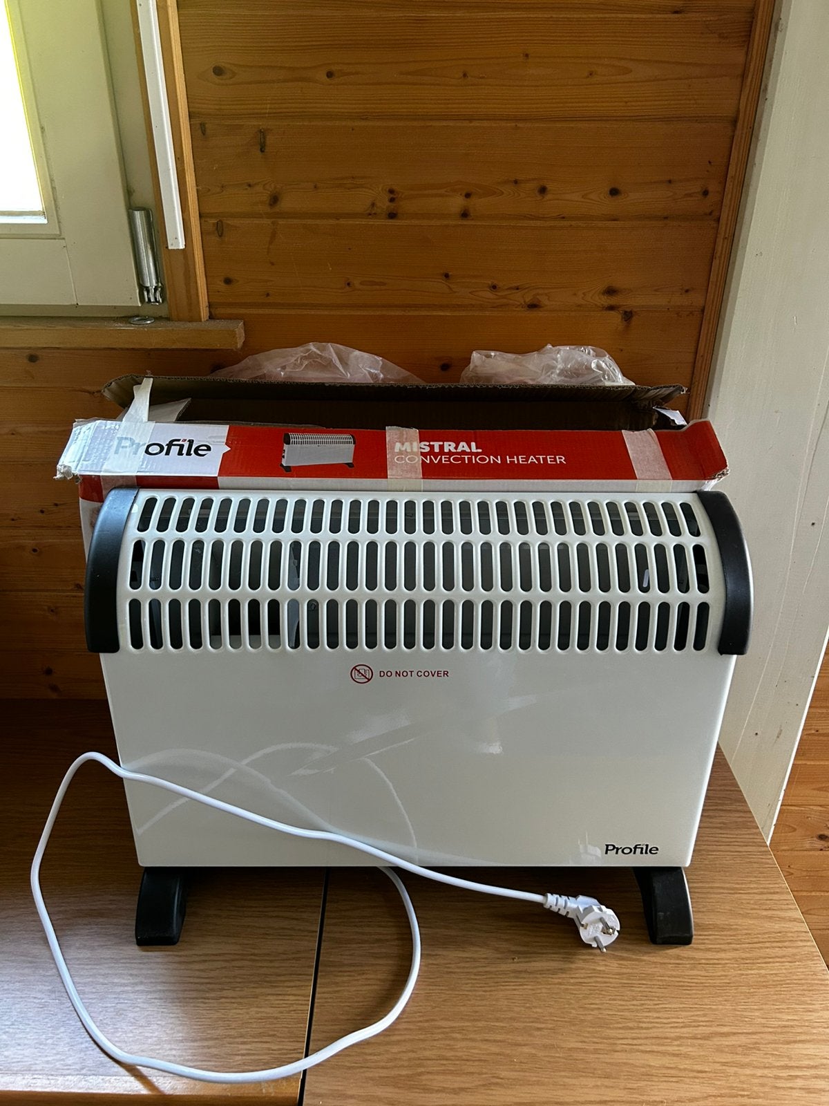 Elektrische verwarming, Ophalen, Zo goed als nieuw