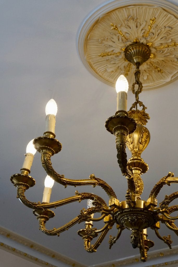 Vintage Luster Bronze Doré, Ophalen of Verzenden, Brons