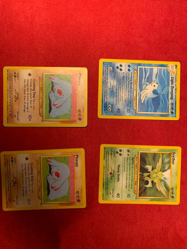 Pokémon-kaarten - Neo destiny, Ophalen of Verzenden, Gebruikt, Meerdere kaarten