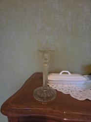 Glazen kandelaar, Ophalen, Glas