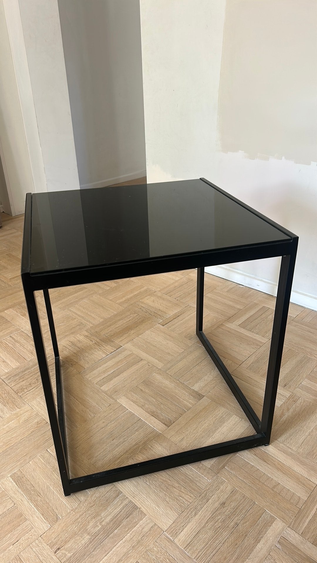 Bijzet tafletje, Maison & Meubles, Enlèvement, Comme neuf, Verre