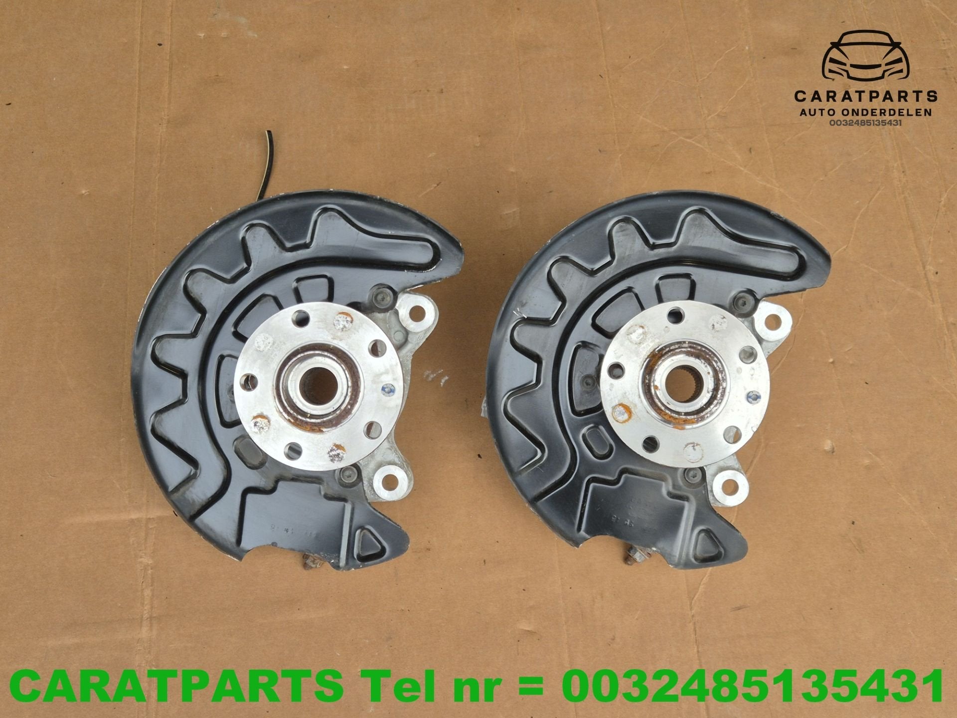 5Q0407258A Audi Q3 fusee A3 wielnaaf Golf 7 wielophanging Q2, Auto-onderdelen, Ophanging en Onderstel, Gebruikt, Volkswagen AG