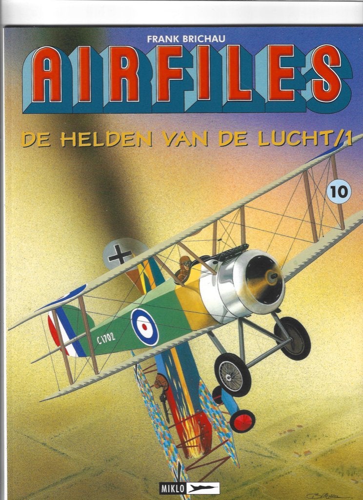 BIGGLES AIRFILES 10 "DE HELDEN V/ LUCHT 1"-1 DRUK NIEUWSTAAT, Livres, Neuf, Enlèvement ou Envoi, Brichau, Une BD