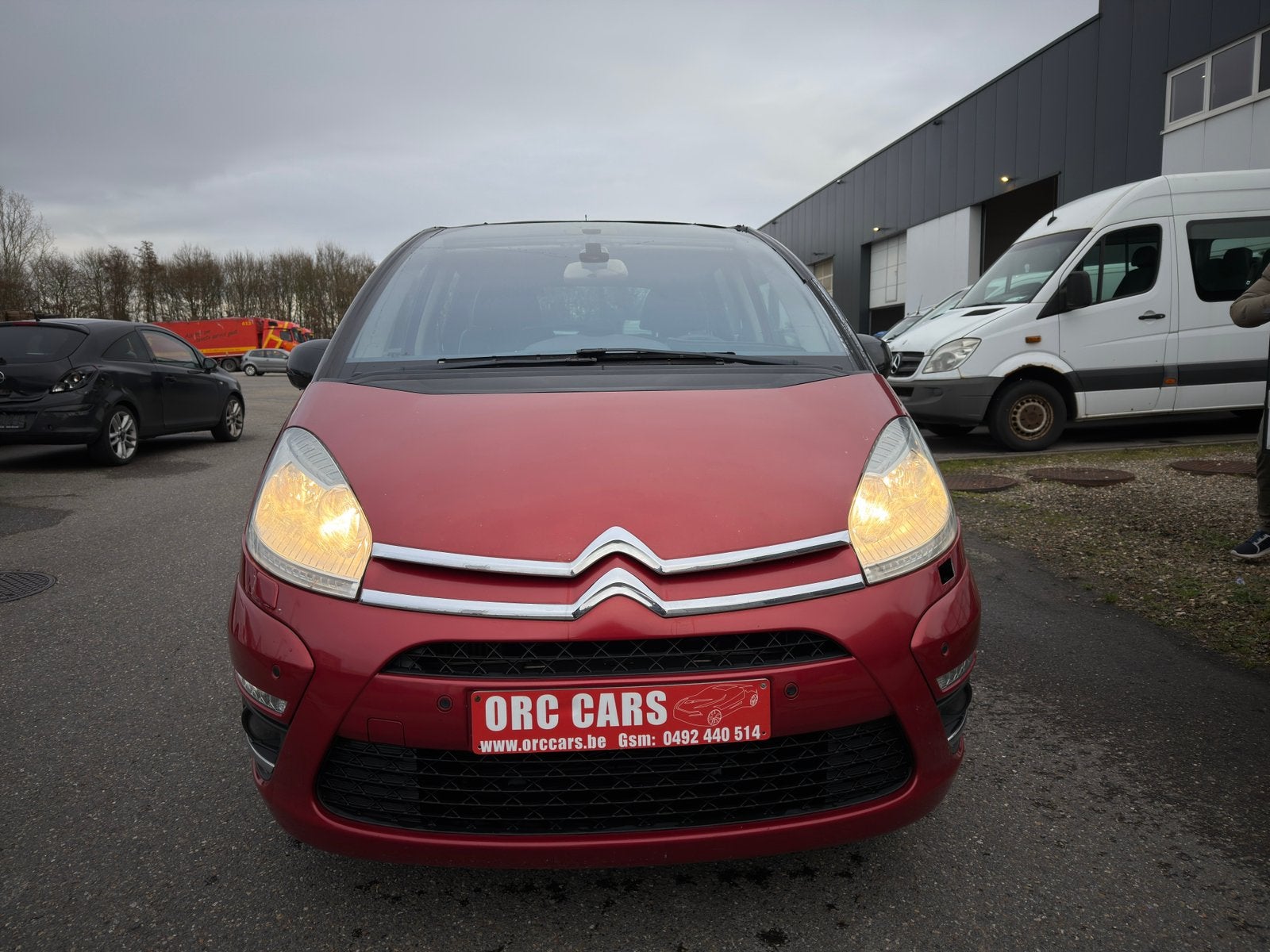 Citroën C4 Picasso exclusive 1.6 HDi AUTOMATIQUE, Autos, Rouge, Achat, Entreprise, Entretenue par le concessionnaire