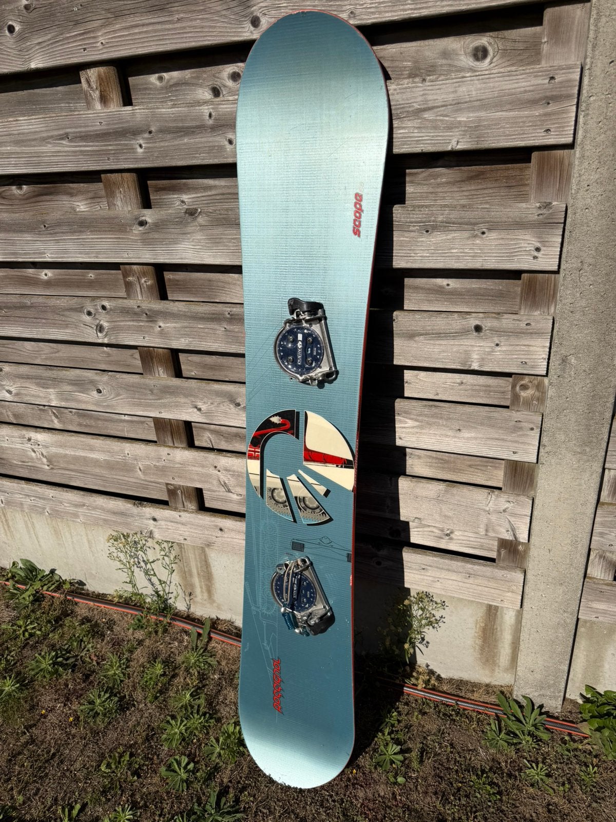 Rossignol snowboard, Sport en Fitness, Ophalen, Gebruikt, Bindingen