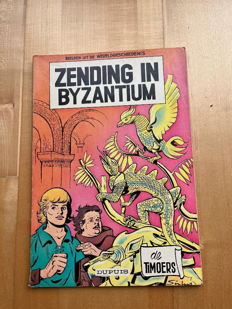 Timoer nr.13: Zending in Byzantium- sc- eerste druk 1962, Boeken, Stripverhalen, Gelezen, Verzenden, Eén stripboek, Sirius