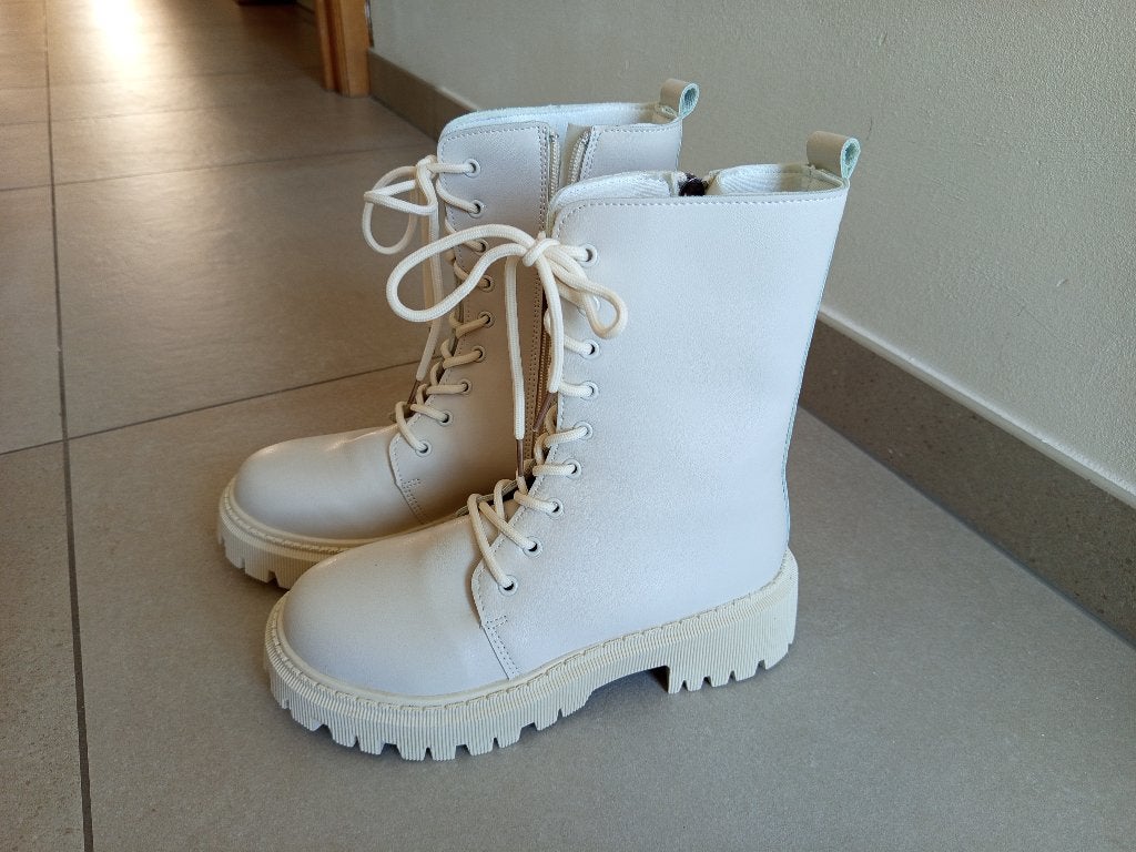 Dames Schoenen, Neuf, Beige, Bottes hautes, Envoi