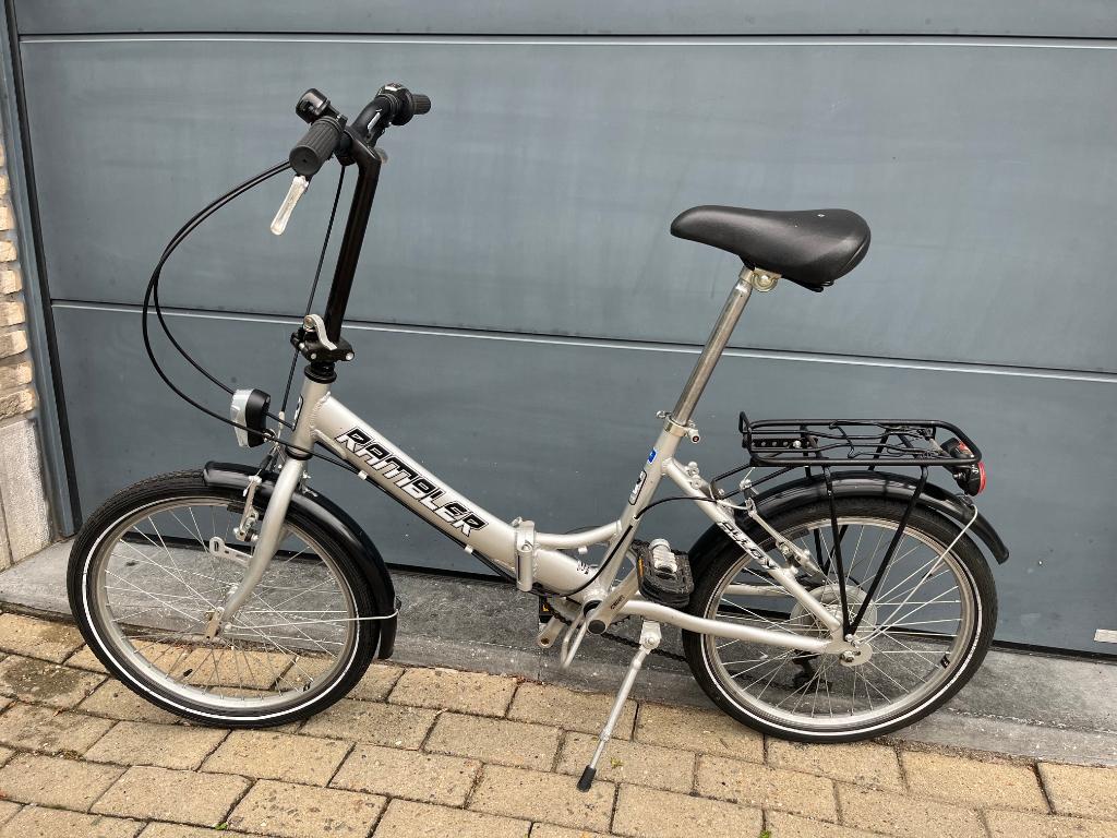 Rambler vouwfiets, Ophalen, Velgrem, Versnellingen, Zo goed als nieuw