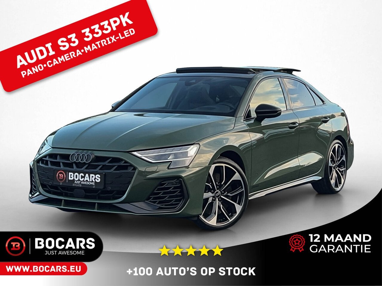 Audi S3 Quattro, Auto's, S3, Euro 6, 1984 cc, 0 kg