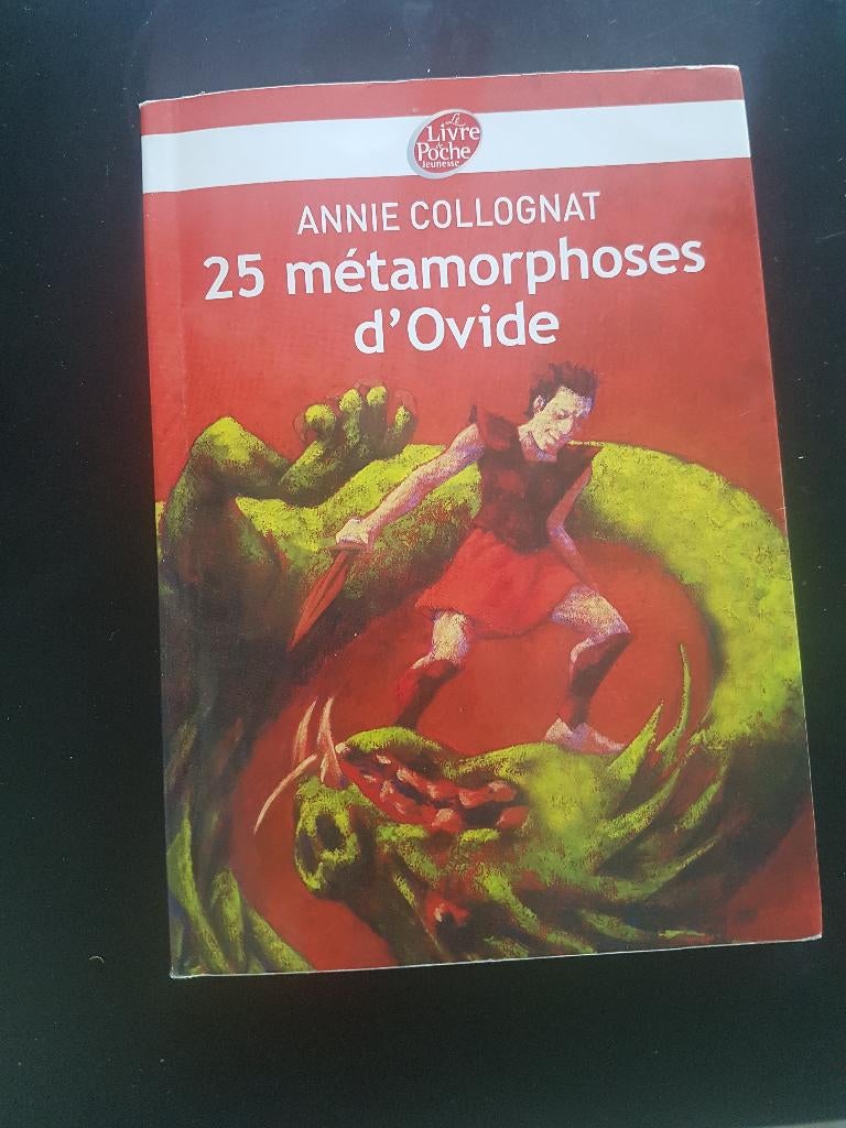 Livre 25 métamorphoses d'Ovide-Annie Collognat, Enlèvement ou Envoi, Comme neuf