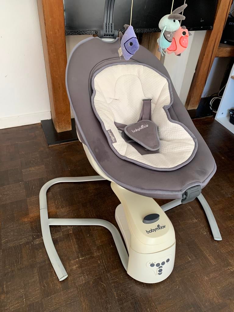 balancelle électrique Babymoov Swoon Motion- bon Etat, Ophalen, Zo goed als nieuw