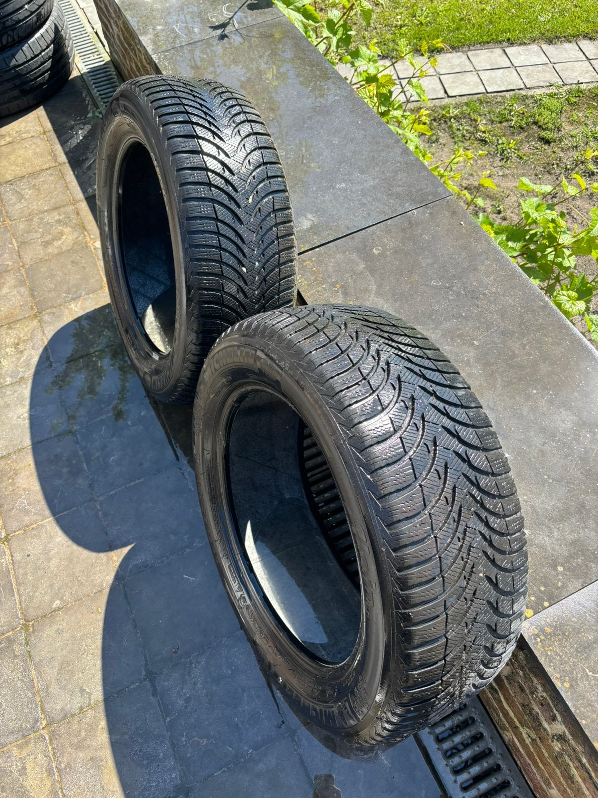 2 x Michelen banden 225/55/17, Auto-onderdelen, Ophalen, 17 inch, Band(en), 225 mm
