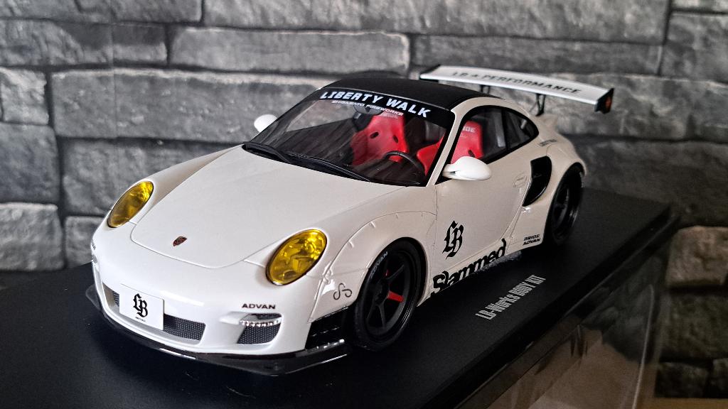PORSCHE 997 TURBO LBWK 1/18ème, Neuf, Autres marques, GT spirit, Enlèvement ou Envoi