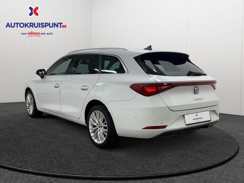 SEAT Leon ST 1.5TSI XCELLENCE X DSG, 4 cilinders, Leon, Leder en Stof, Wit