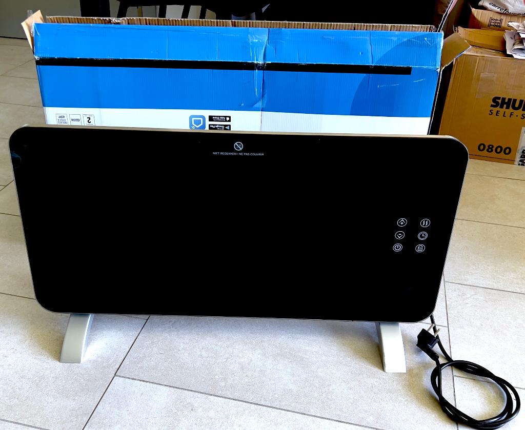 PANNEAU CHAUFFANT en verre "SMART" (WiFi) HANDSON Comme Neuf, Enlèvement, Comme neuf