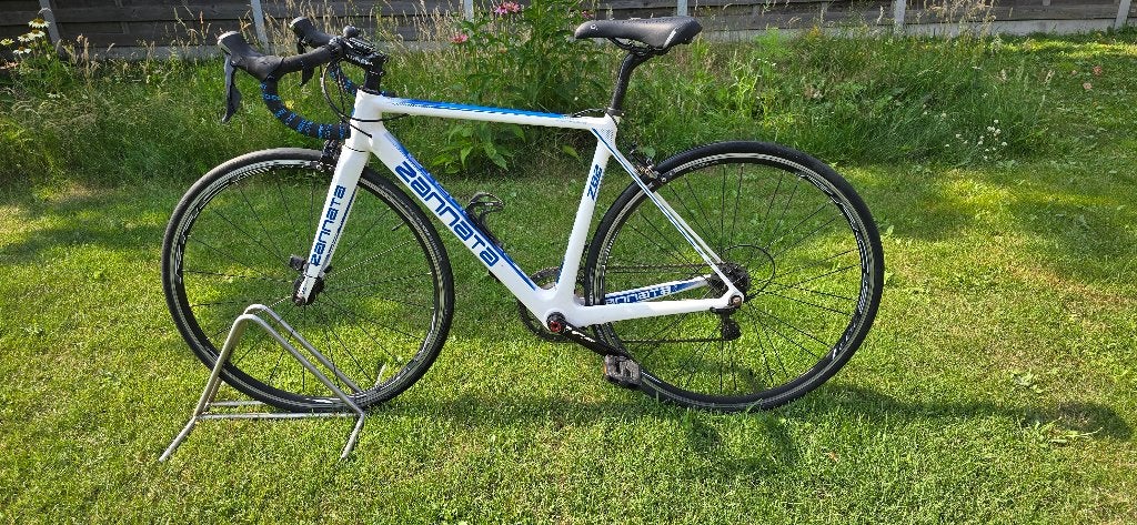Koersfiets zannata Z28 - ultegra, Frein sur jante, 49 à 53 cm, Enlèvement, Utilisé