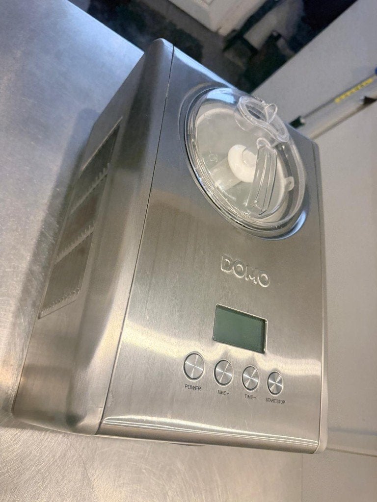 Roomijsmachine, Elektronische apparatuur, IJsmachines, Ophalen of Verzenden, Zo goed als nieuw, Koelelement