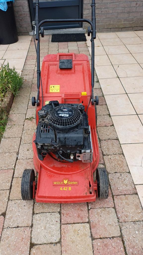 Grasmaaier wolfgarten 4,42 bezine, Tuin en Terras, Grasmaaiers, Ophalen of Verzenden