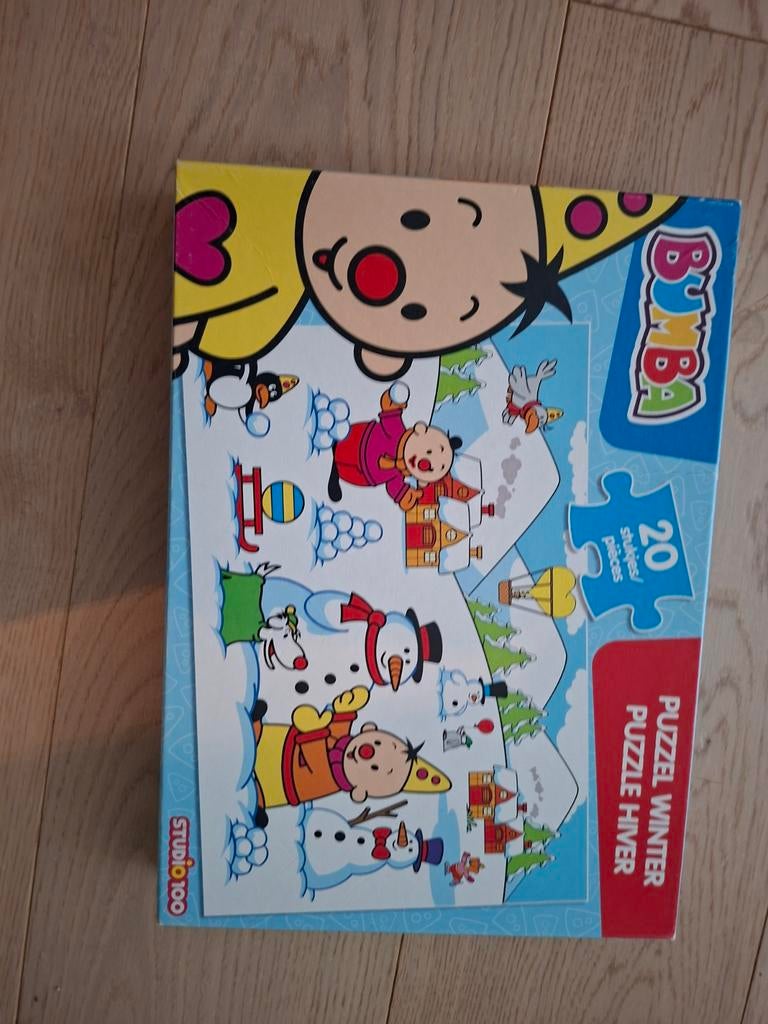 Bumba winter puzzel 20 stuks, Ophalen