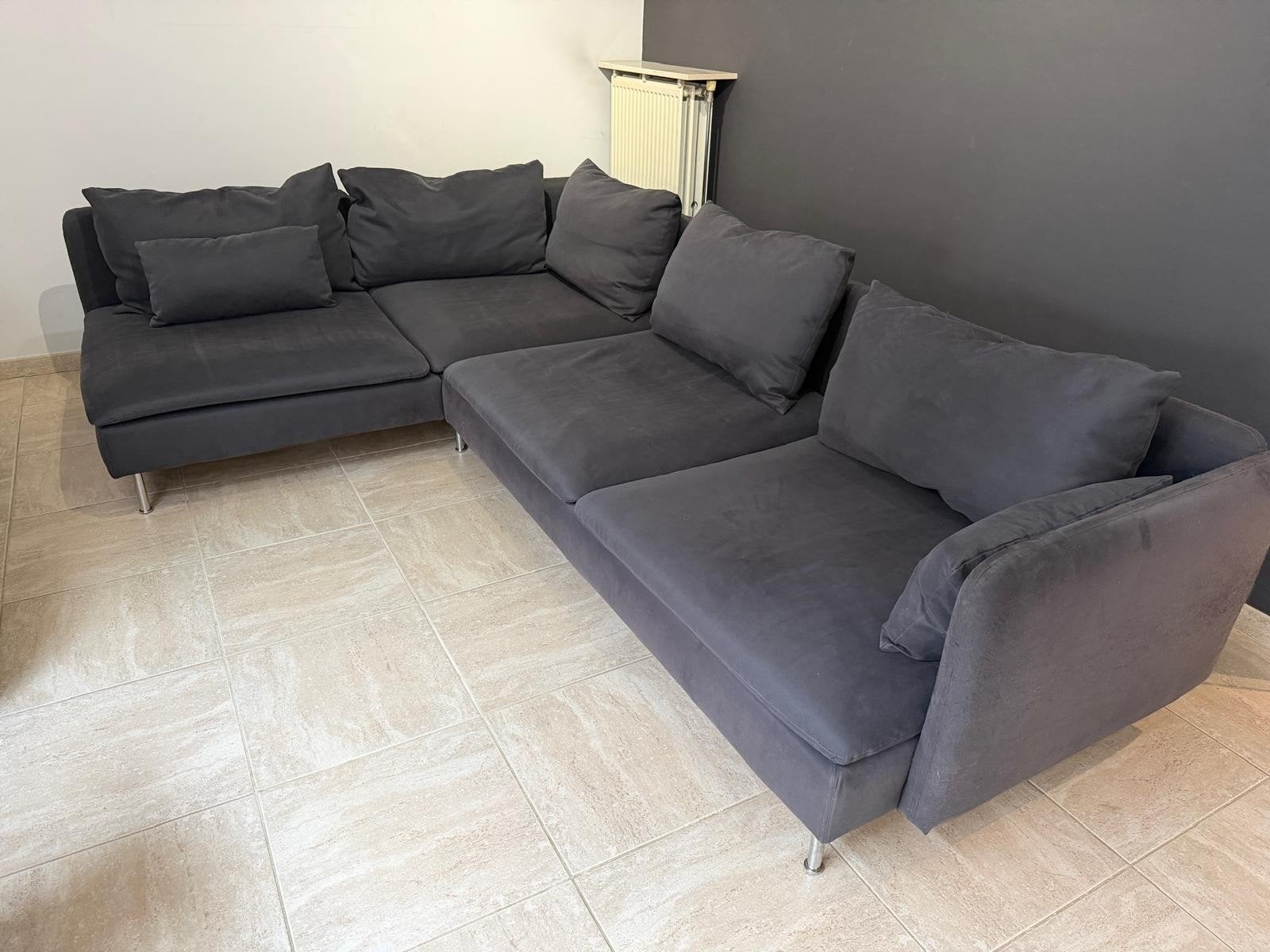 comfortabele gezinszetel Ikea SÖDERHAMN, Ophalen, Gebruikt, Stof, Modern