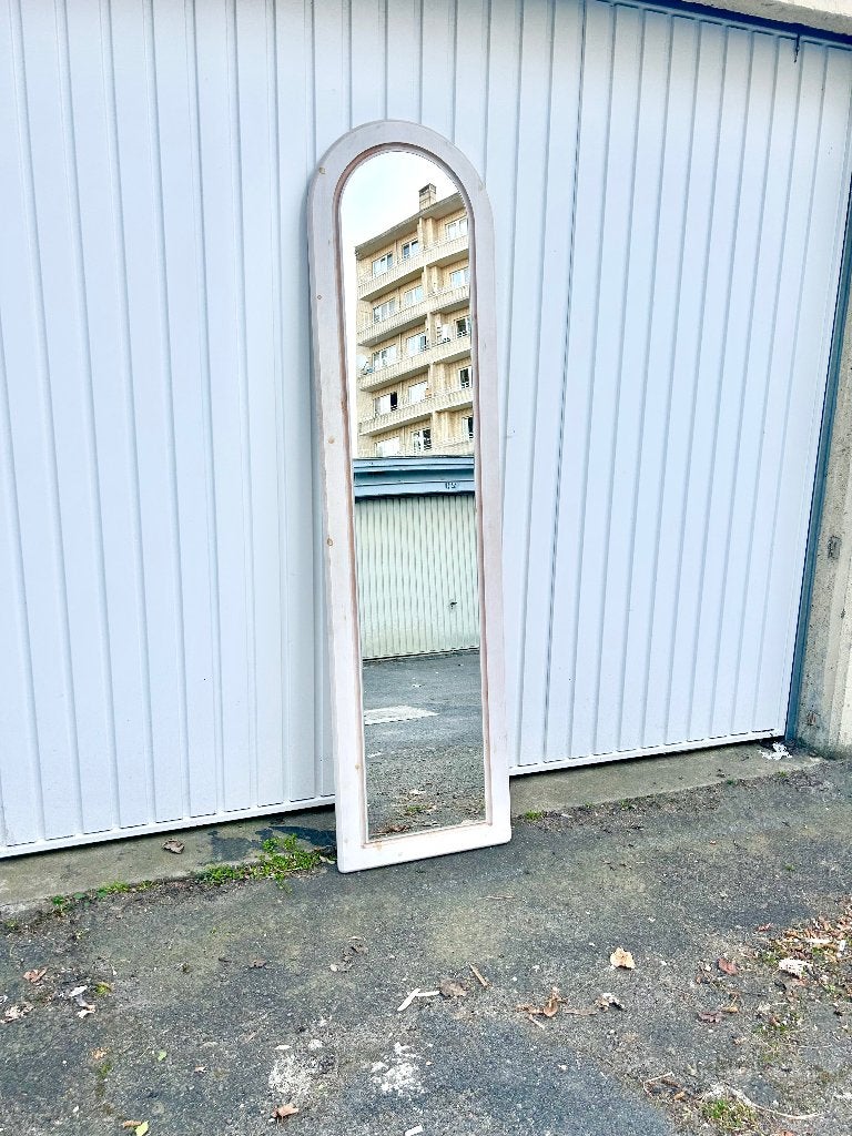 Grand miroir arqué 170 x 44 cm, Enlèvement, Autres formes, Moins de 50 cm, 150 à 200 cm