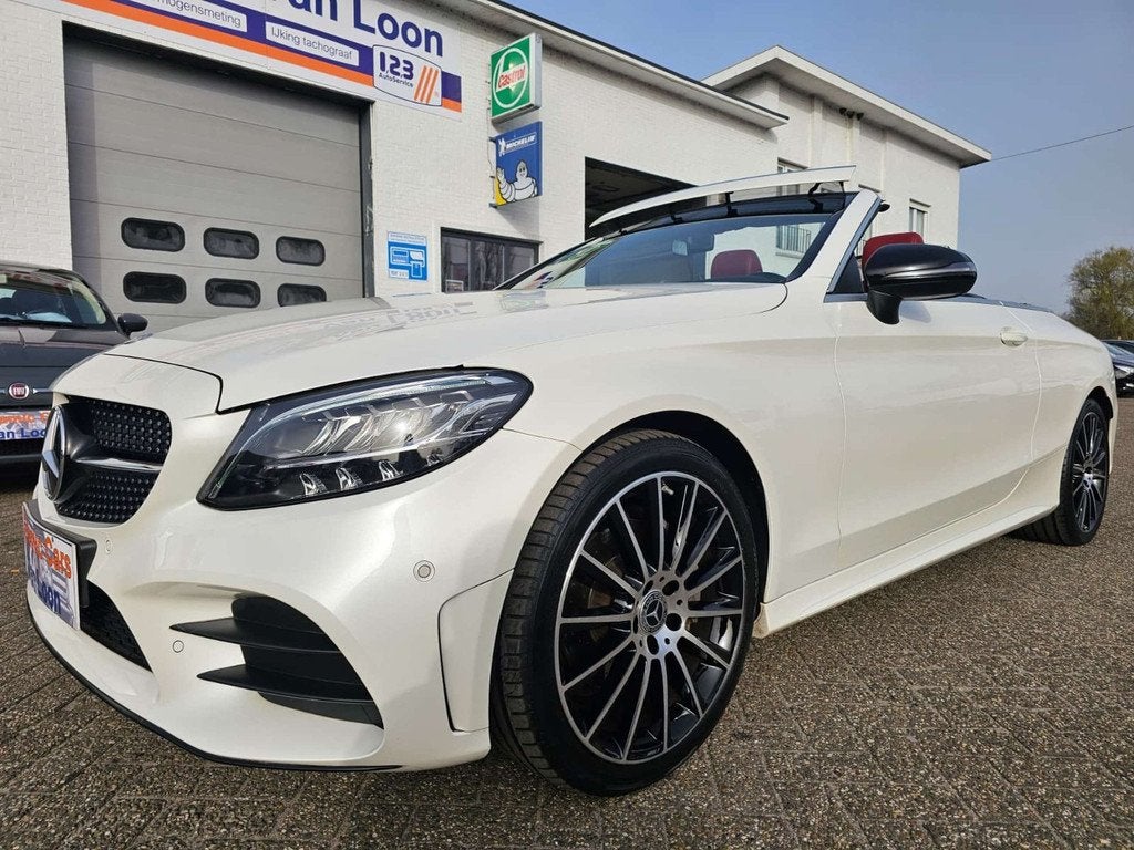 Mercedes-Benz C 200 C 200 Cabriolet MHE AMG Line, FULL optio, Autos, Achat, Entreprise, Cabriolet, Autres couleurs