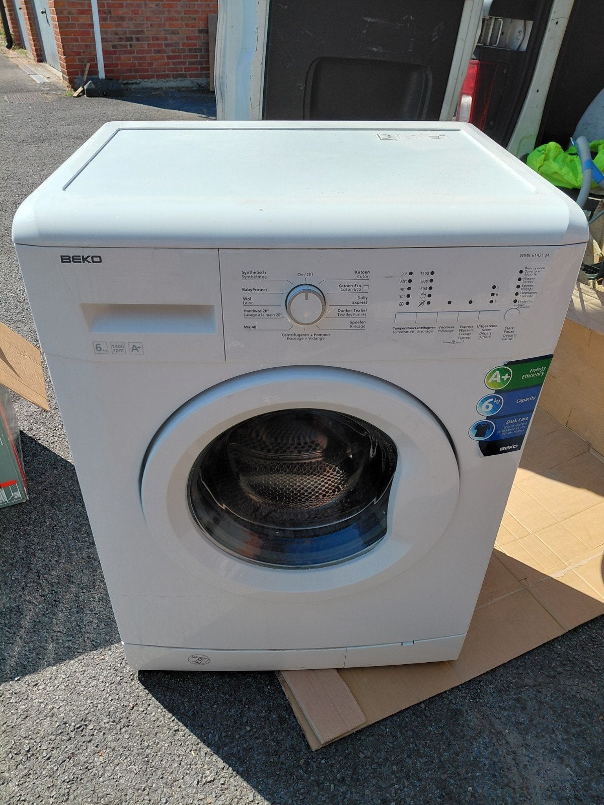Wasmachine. BEKO ,6 kilo,A+ 150€, Elektronische apparatuur, Wasmachines, Ophalen of Verzenden