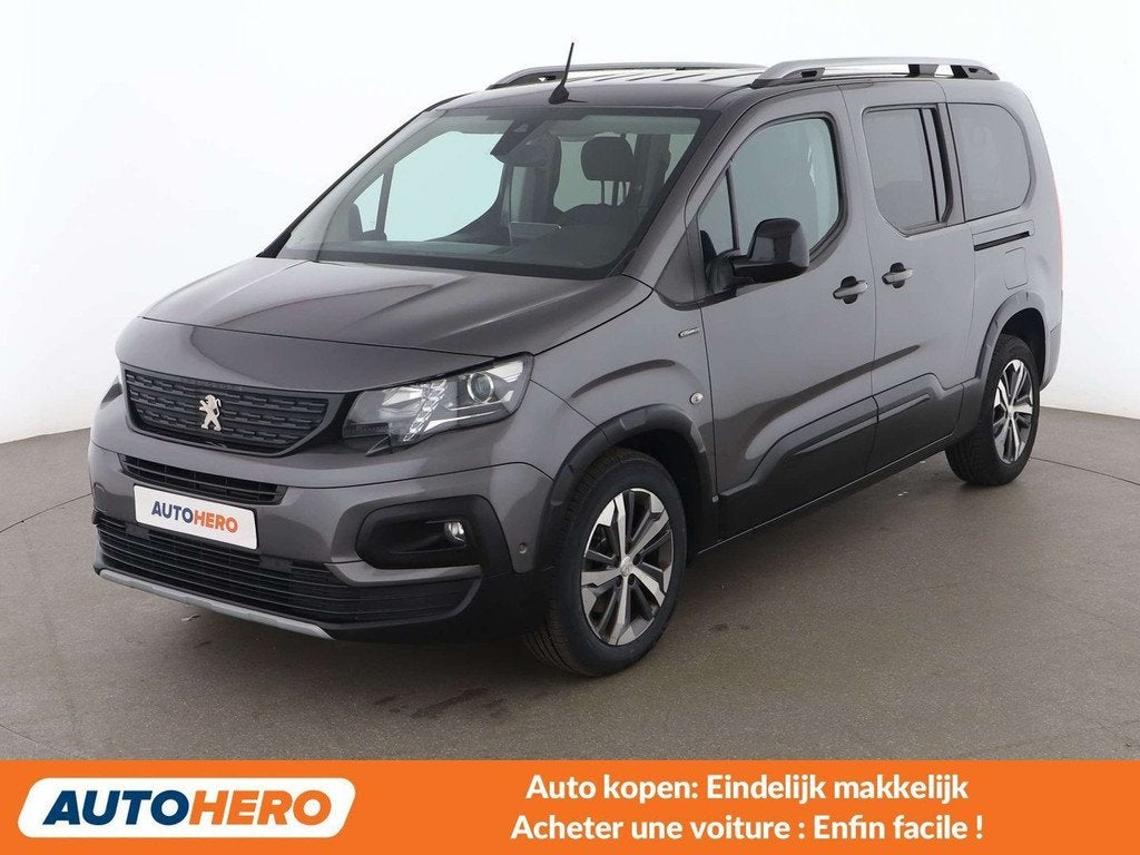 Peugeot Rifter 1.5 Blue-HDi Allure L2 (bj 2020, automaat), Auto's, Peugeot, Stof, Gebruikt, Euro 6, 7 zetels