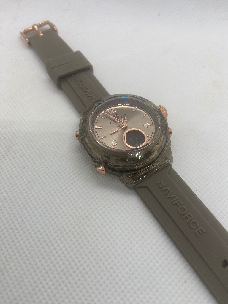 Montre femme Naviforce neuve, Handtassen en Accessoires, Horloges | Dames, Overige merken, Kunststof, Polshorloge, Nieuw