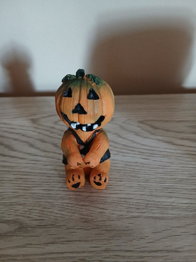 Halloween beeldje pompoen, Ophalen, Zo goed als nieuw