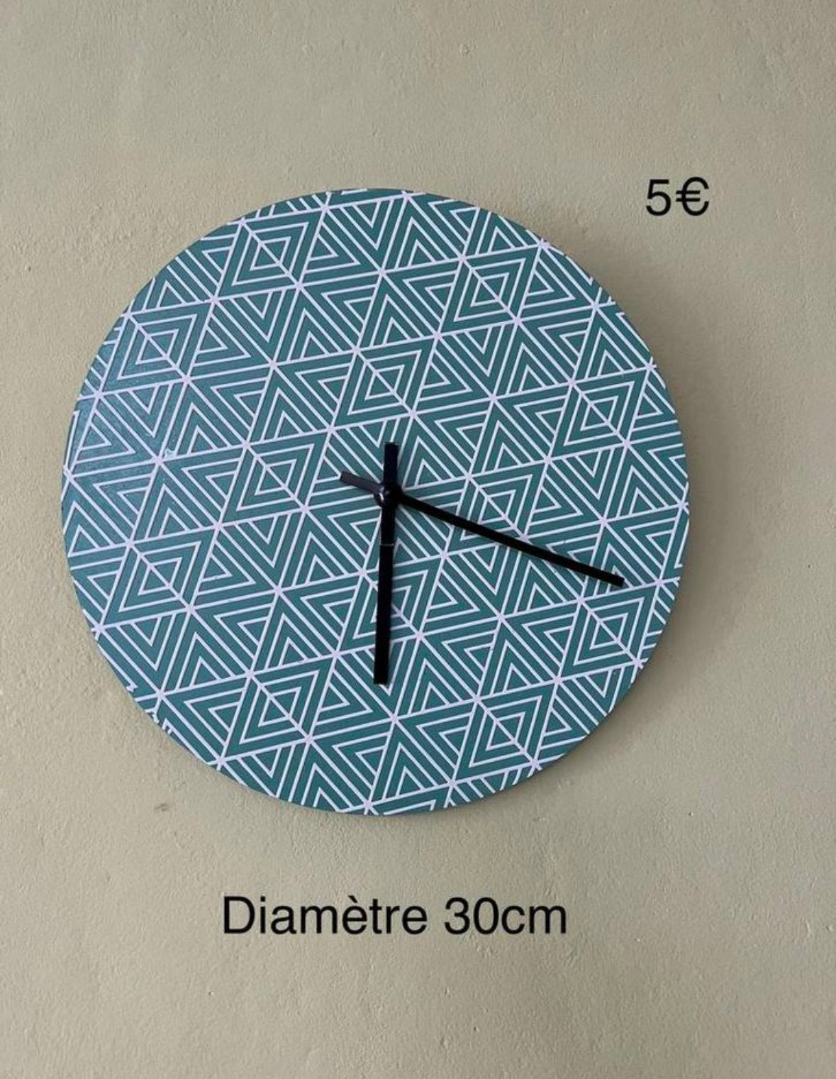 Horloge murale, Enlèvement, Comme neuf, Horloge murale