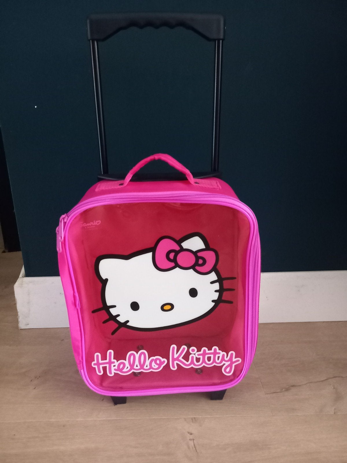 Hello Kitty kleine koffer op wielen, Ophalen of Verzenden, Nieuw, Roze, Wieltjes