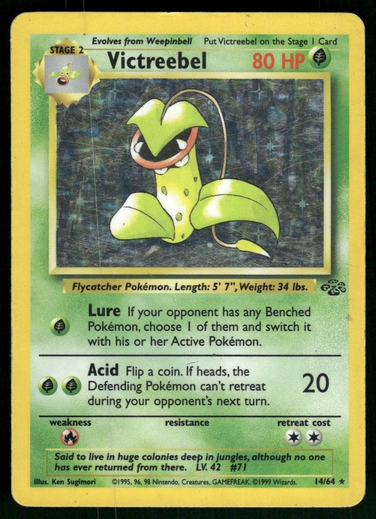 Victreebel 14/64 - Jungle (Good), Verzenden, Gebruikt