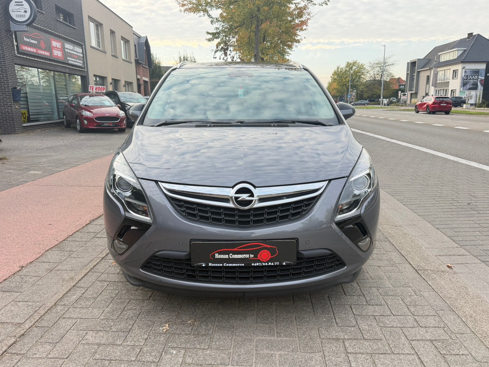 Opel Zafira tourer 7Plaats 1.4 Turbo Benzine Garantie, Auto's, Voorwielaandrijving, Dealer onderhouden, Monovolume, 4 cilinders