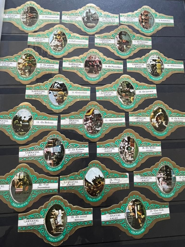 Oude sigarenbandjes Aalst Carnaval, Boeken, Ophalen of Verzenden, Zo goed als nieuw