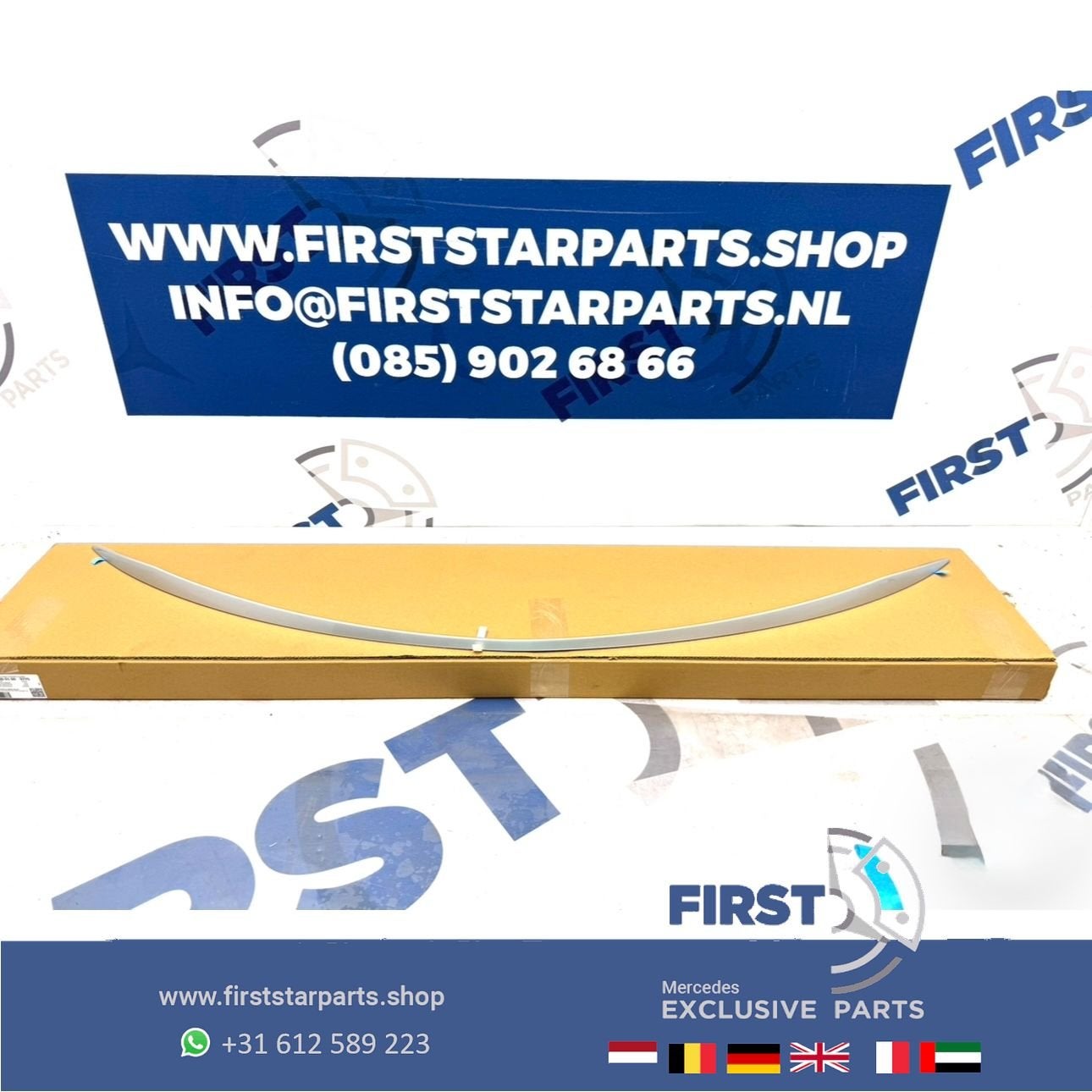 W205 C43 C63 AMG SPOILER KOFFERBAK A2057900100 C KLASSE 43 2, Arrière, Haillon arrière, Utilisé, -