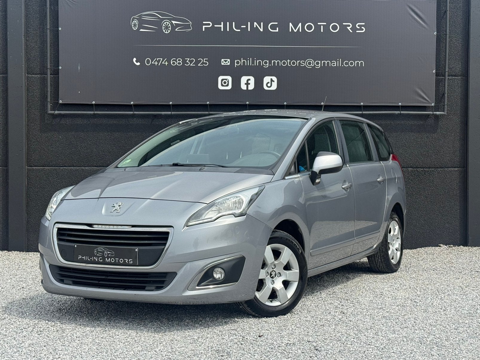 Peugeot 5008 1.6 HDi Active Line, Gps, 7 Places !!!, Achat, Entreprise, 7 places, Boîte manuelle