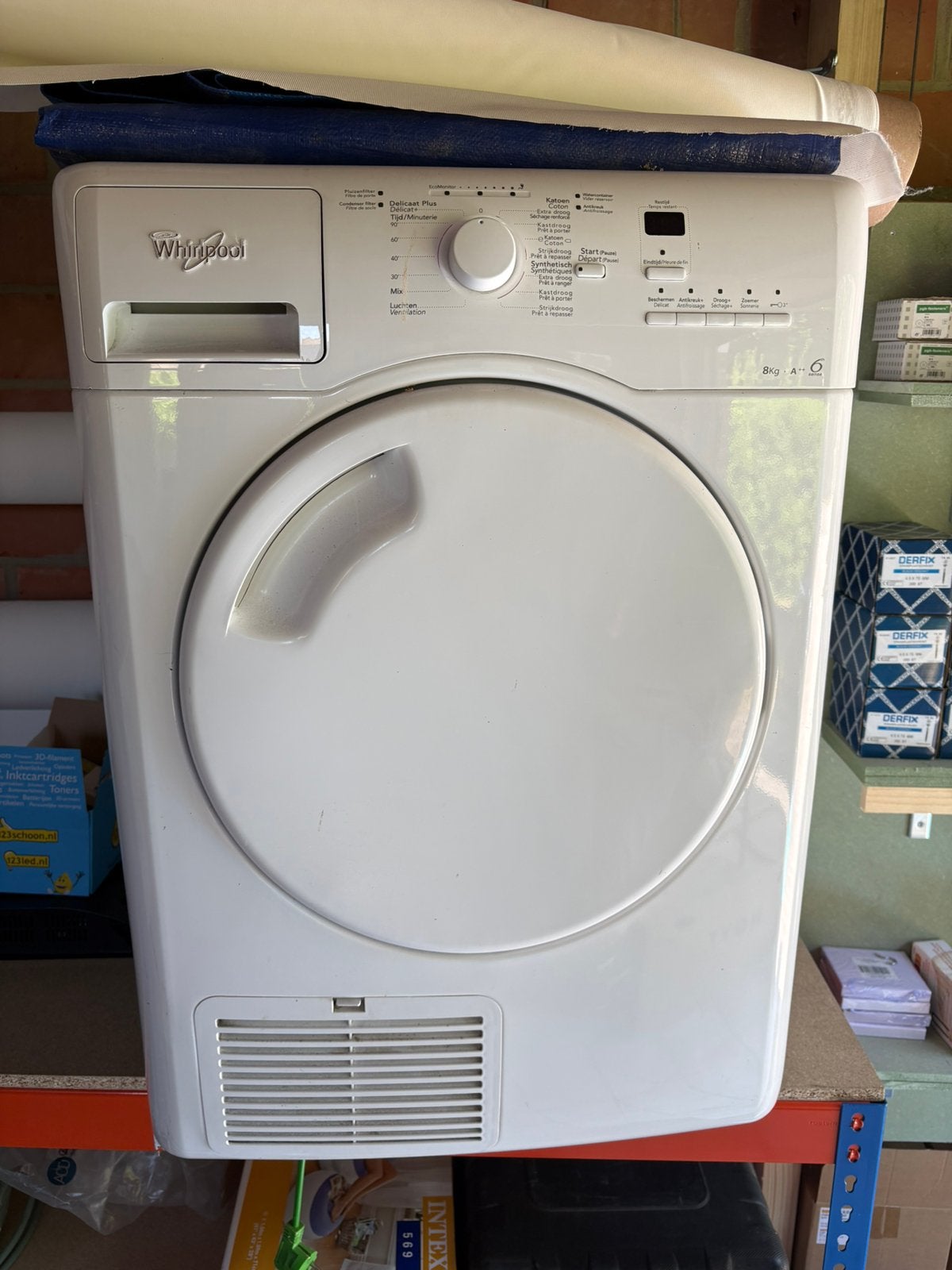 Droogkast + wasmachine, Ophalen, Gebruikt