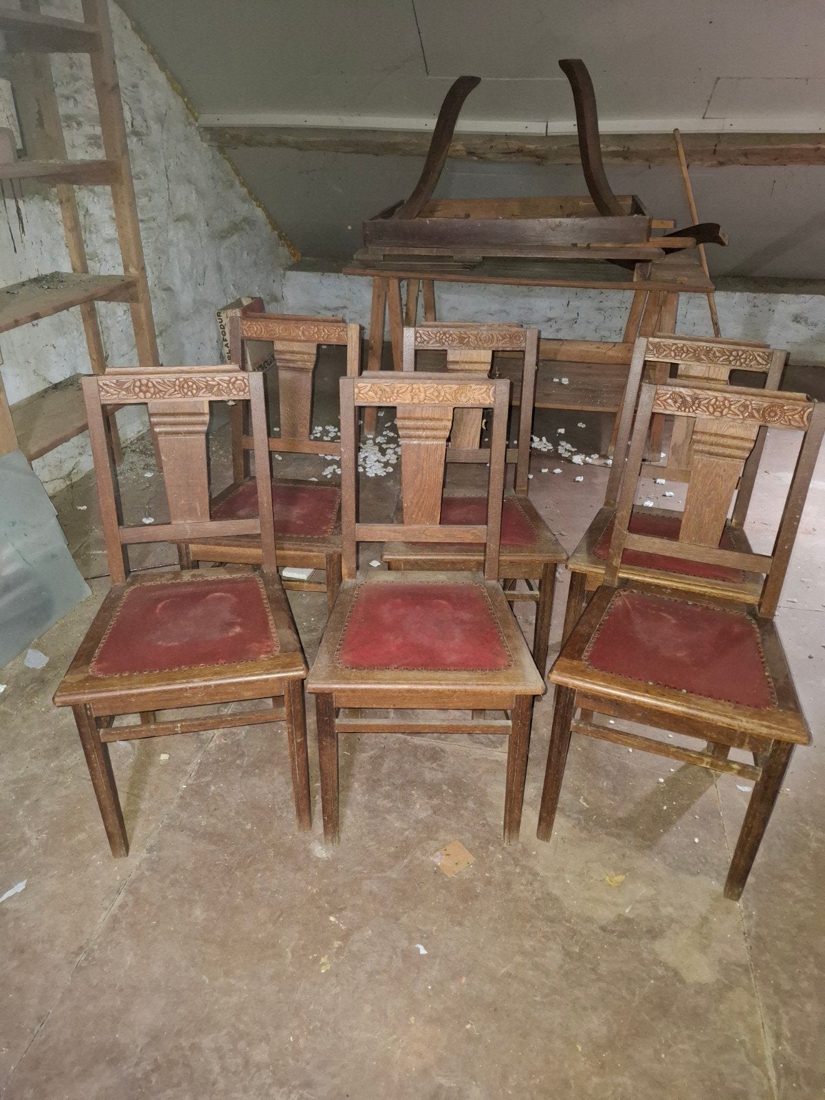 chaise a donner, Enlèvement