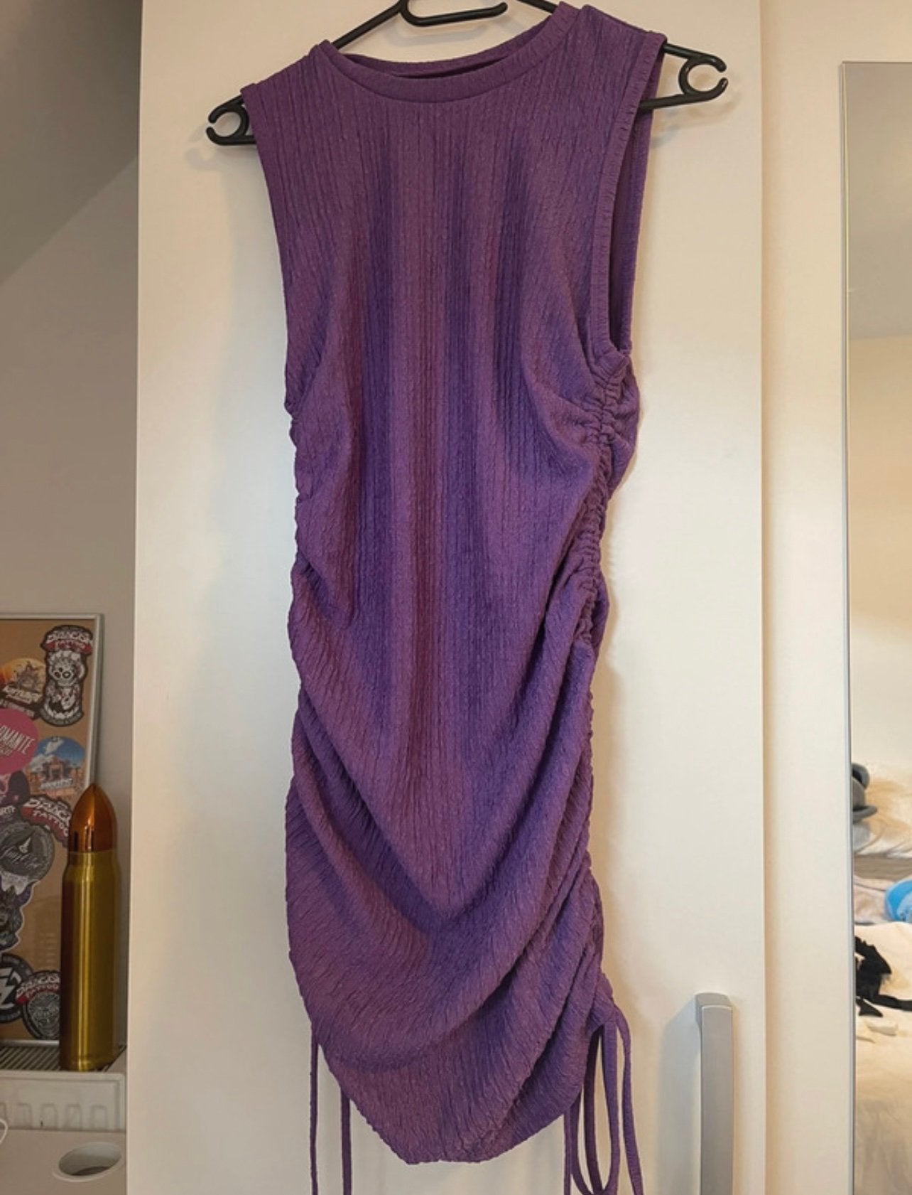 Paarse jurkje, Kleding | Dames, Gelegenheidskleding, Maat 38/40 (M), Overige typen, Verzenden, Paars