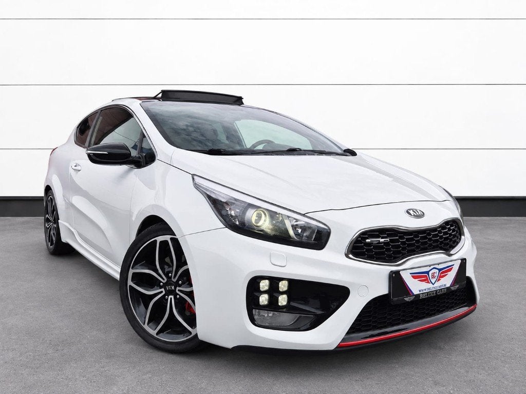 KIA Cee'd GT 1.6 T-GDi*TOIT-OUVRANT*XENON*CAMERA*GPS*CUIR*, Autos, Cuir et Alcantara, Achat, 170 g/km, Euro 6