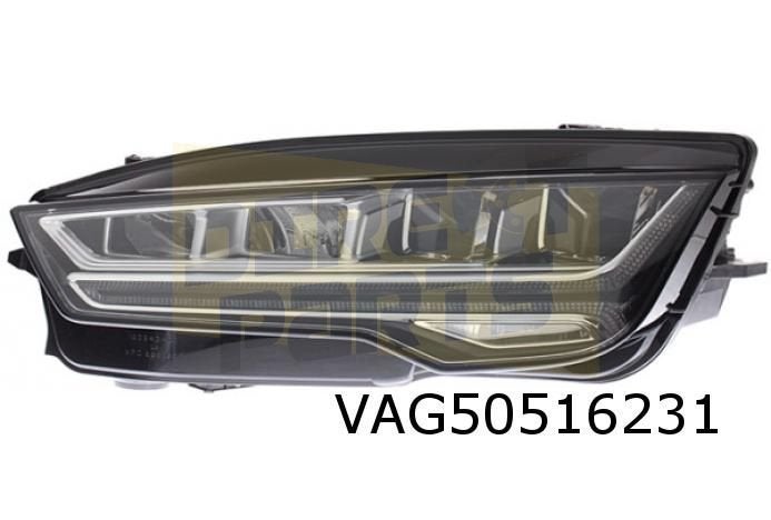Audi A7 (-11/14) Koplamp Links Origineel! (LED) 4G8941773J, Auto-onderdelen, -, Verzenden, -, Nieuw